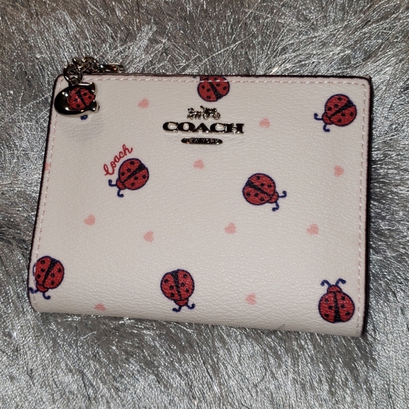 coach ladybug wallet